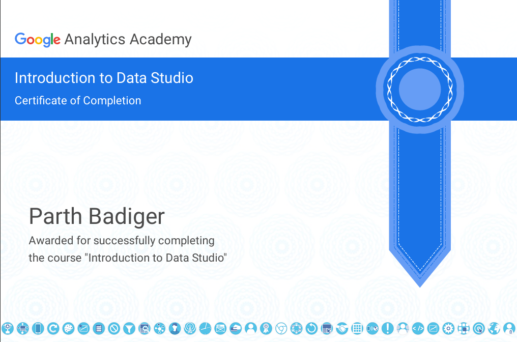 Google Data Studio Certification